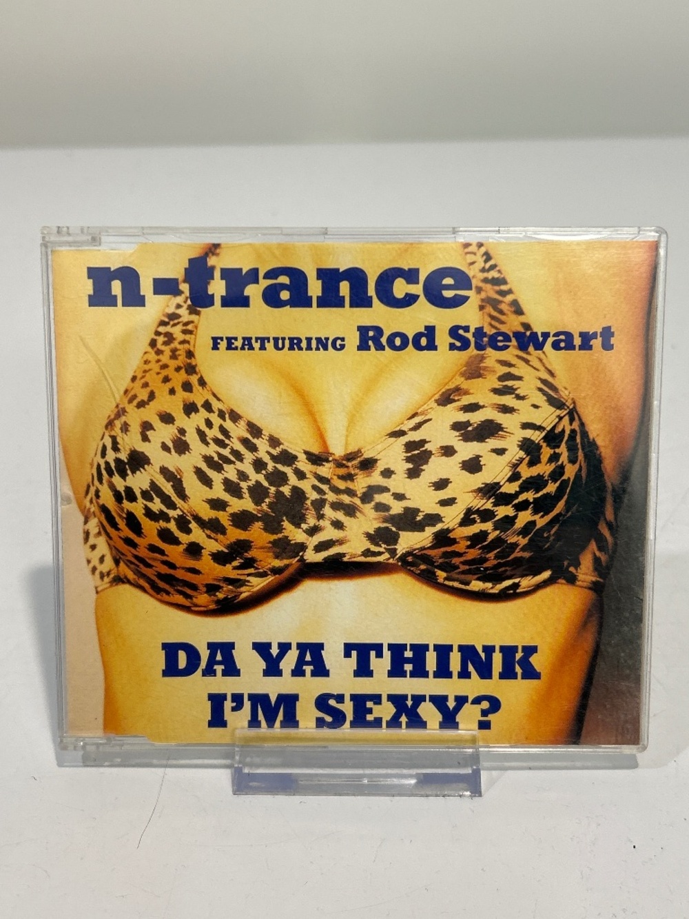 🤯5 for $20🤯 N-Trance & Rod Stewart “Da Ya Think I’m Sexy” CD Single [Dance Pop